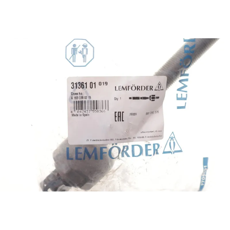 Тяга рульова LEMFOERDER 31361 01 для Mercedes-Benz M-Class W163 1998-2005, 160 мм