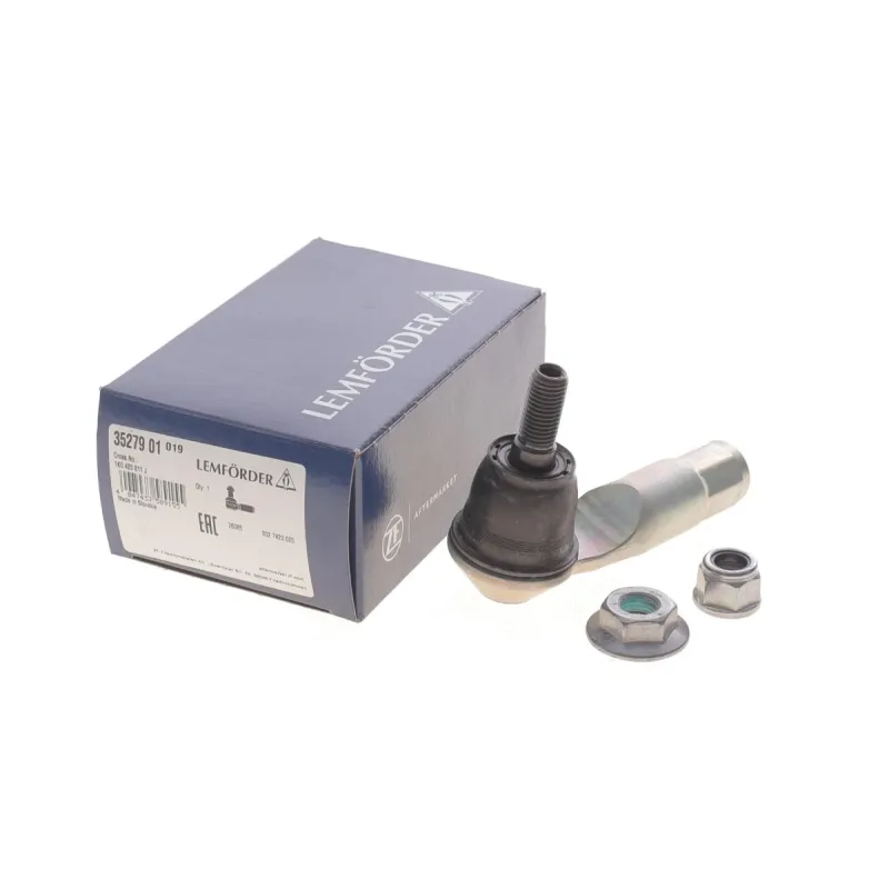 Наконечник рульової тяги лівий LEMFOERDER 35279 01 для VW Caddy 2004-, Audi A3 2003-, M16x1,5/M12x1,5