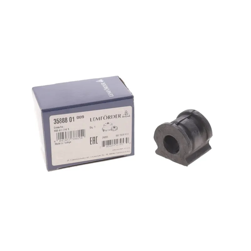 Втулка стабілізатора LEMFOERDER 35888 01 передньої осі d=18mm для VW Polo, Skoda Fabia, Roomster