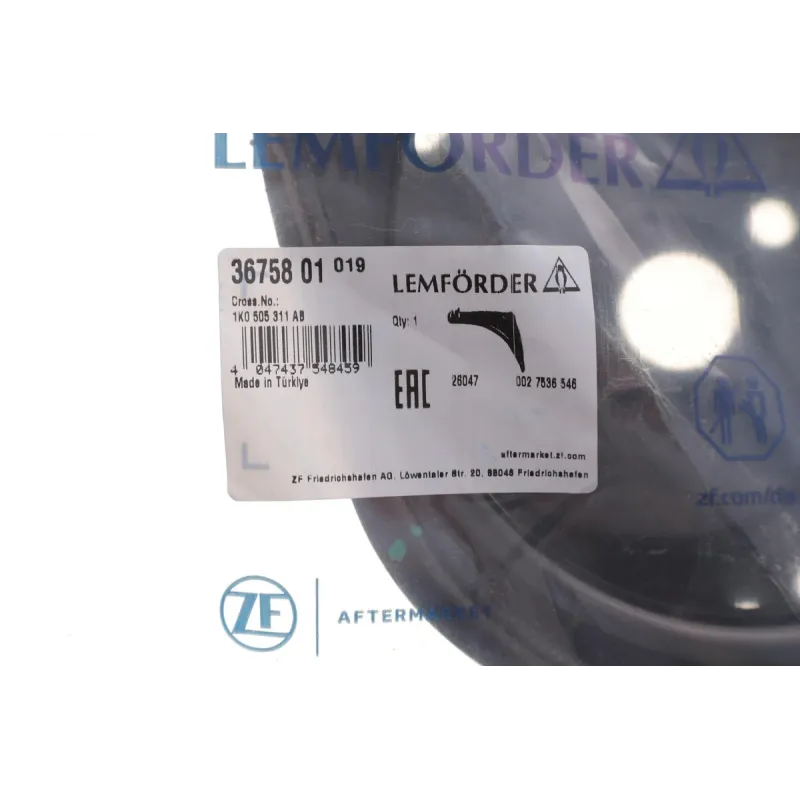 Важіль підвіски задній LEMFOERDER 36758 01 для Audi A3, Seat Leon, Skoda Octavia, VW Golf