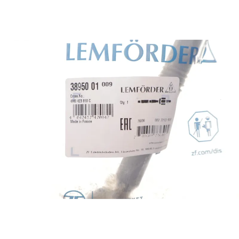 Тяга рульова права LEMFOERDER 38950 01 для Audi A6 C8, A7, Q5 FYB, VW Touareg 2015-, 213 мм