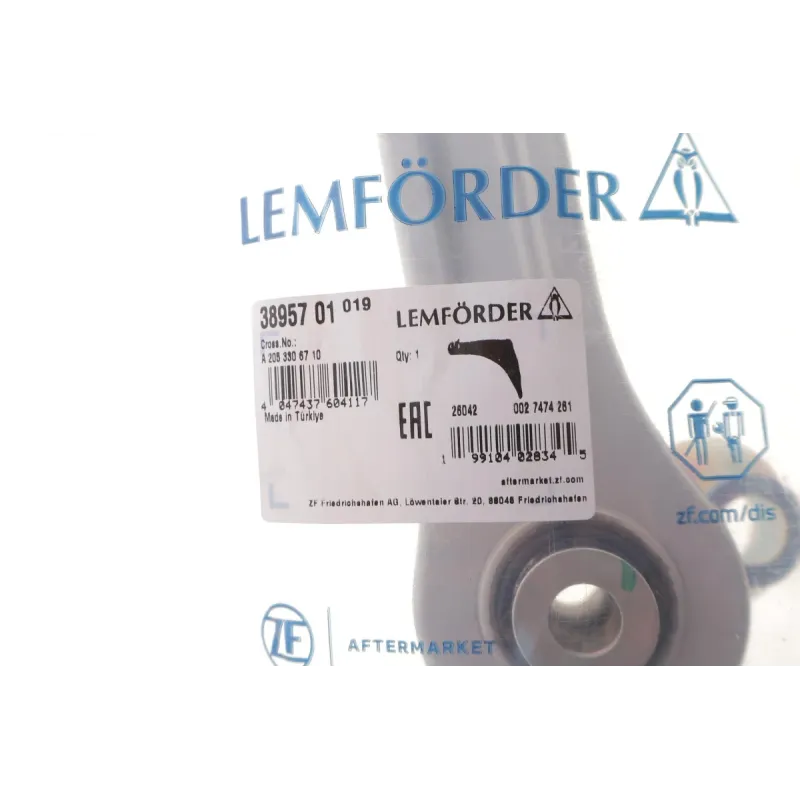 Важіль підвіски задній LEMFOERDER 38957 01 для Mercedes-Benz C-Class W205/E-Class W213 2014-