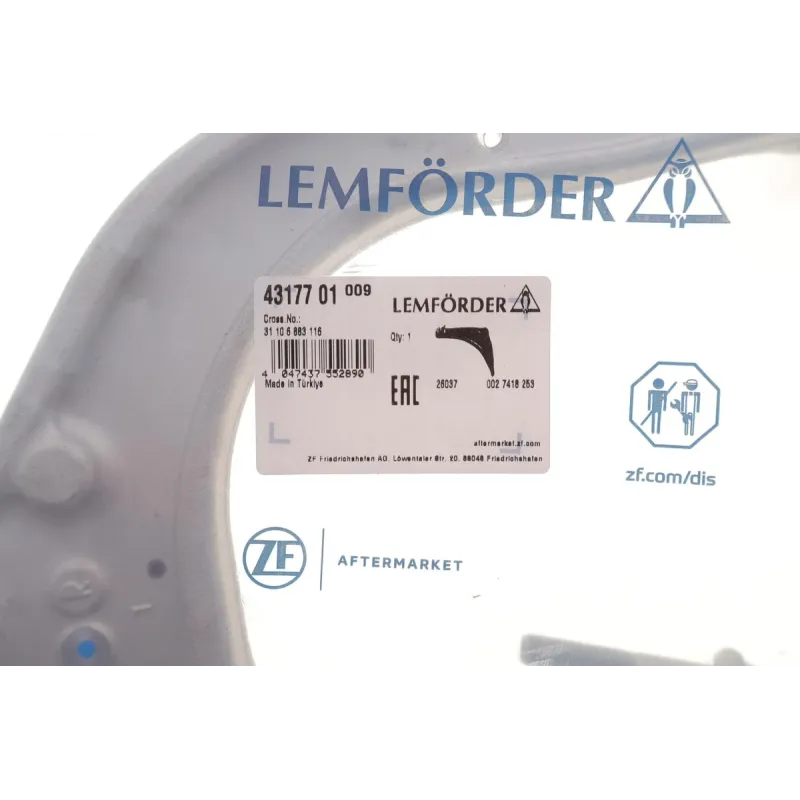 Важіль підвіски верхній LEMFOERDER 43177 01 для BMW X5 G05/F95, X6 G06/F96, X7 G07