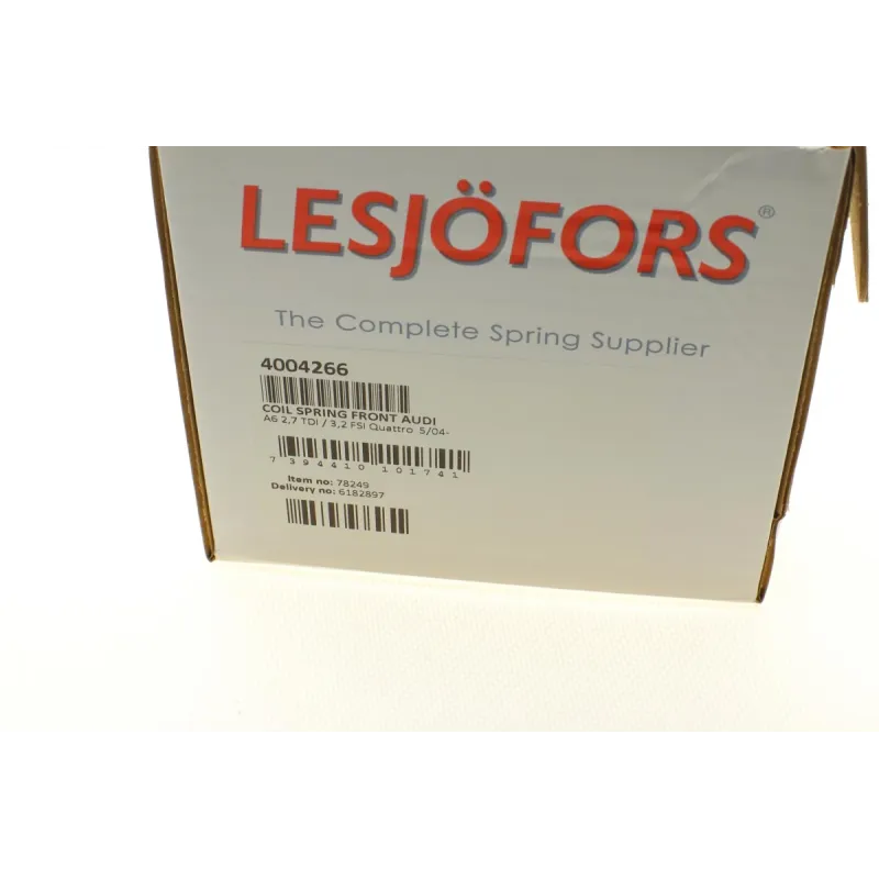 Пружина передня LESJOFORS 4004266 для Audi A6 C6 2.7TDI/3.2FSI quattro 2004-2011 (седан/універсал)