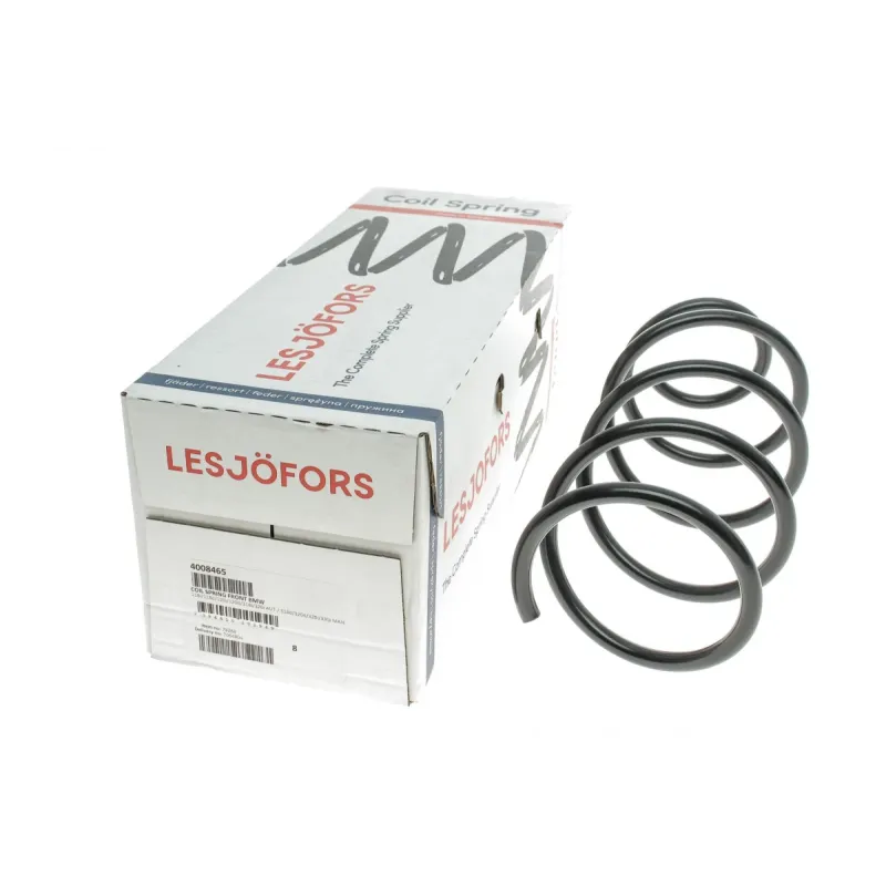 Пружина передньої підвіски LESJOFORS 4008465 для BMW 1 (E81/E87) / 3 (E90) без М-техніки