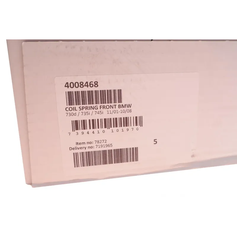 Пружина передня LESJOFORS 4008468 для BMW 7 (E65/E66/E67) 730d/735i/745i 2001-2008