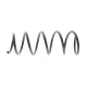 Пружина (передня) Dacia Duster 1.0-1.6 TCe/SCei FWD 17- (колеса R17) (SUV)