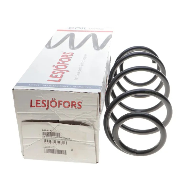 Пружина передньої підвіски LESJOFORS 4026231 для Fiat Doblo, Opel Combo (2010-), 2.856 кг