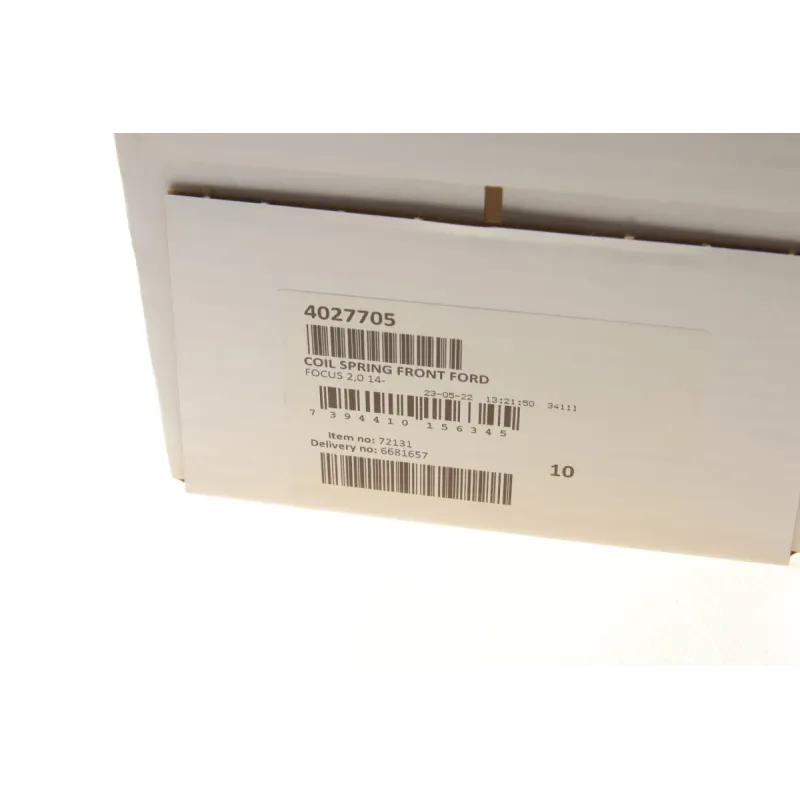 Пружина передньої підвіски LESJOFORS 4027705 для Ford Focus III 2.0 2013- (хэтчбек/седан)