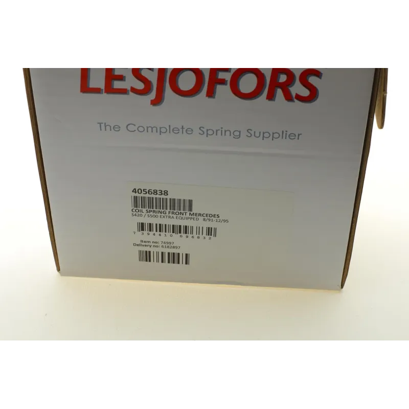 Пружина передньої підвіски LESJOFORS 4056838 для Mercedes-Benz S-Class W140 1991-1998, CL-Class C140 1992-1999