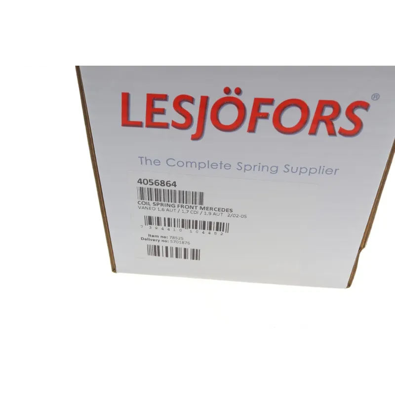 Пружина передньої підвіски LESJOFORS 4056864 для Mercedes-Benz Vaneo (W414) 2002-2005