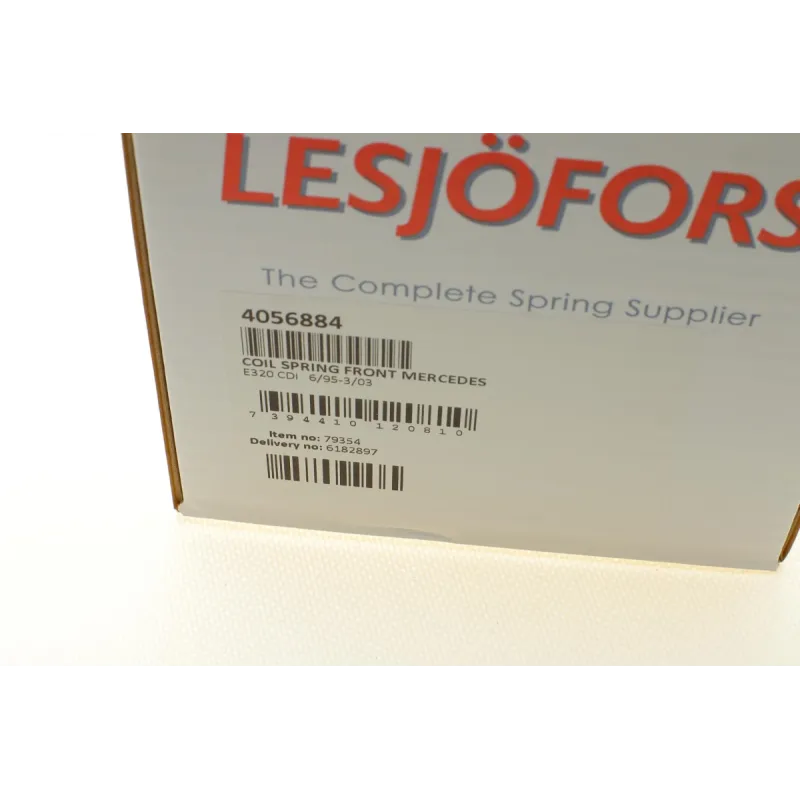 Пружина передньої підвіски LESJOFORS 4056884 для Mercedes-Benz E-Class W210 1999-2003 (седан/універсал)