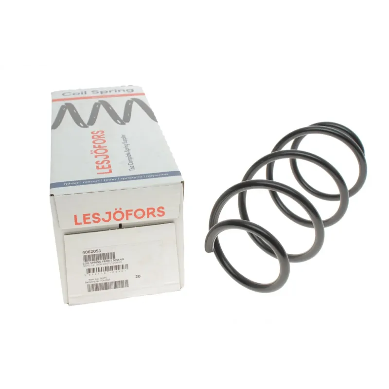 Пружина передньої підвіски LESJOFORS 4062051 для Nissan Note E11 2006-2012 1.4