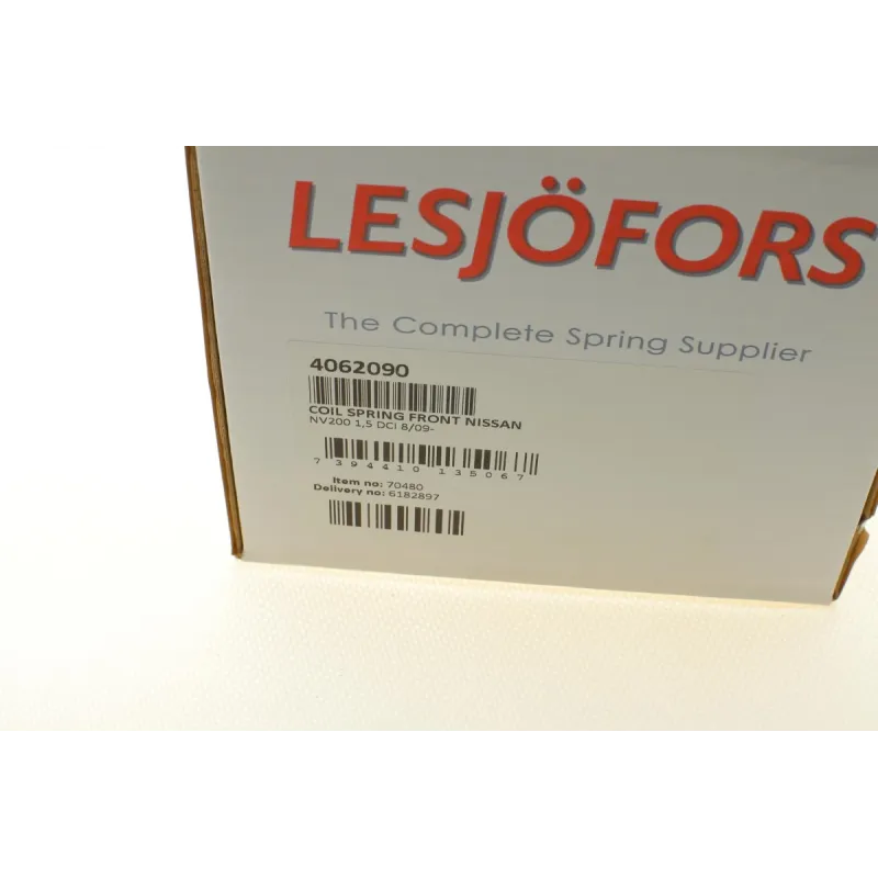 Пружина передньої осі LESJOFORS 4062090 для Nissan NV200 (автобус/фургон) 2010-