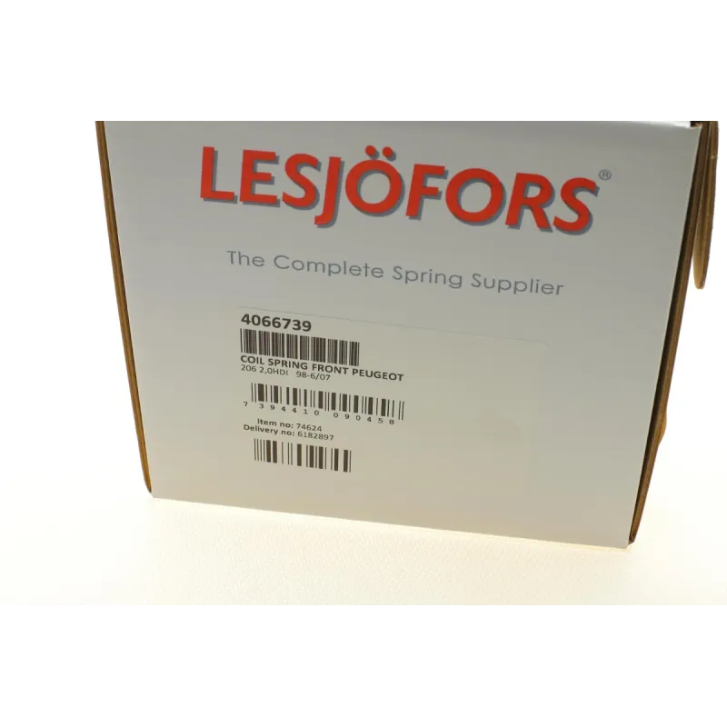 Пружина передньої підвіски LESJOFORS 4066739 для Peugeot 206 1999-2009