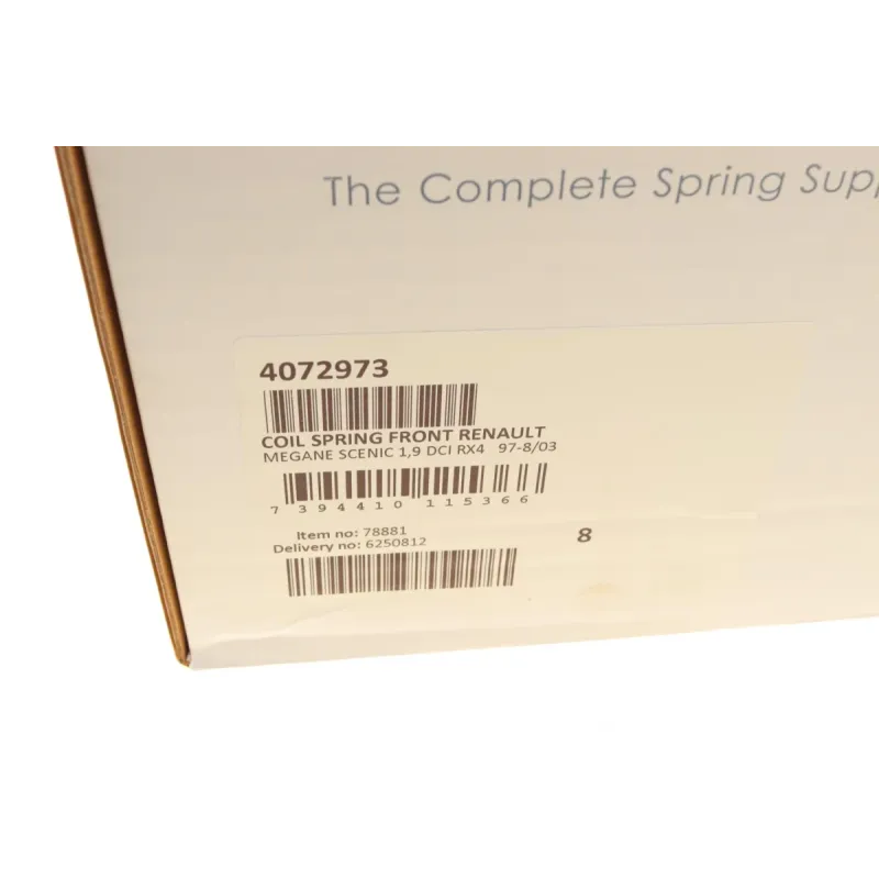 Пружина передньої підвіски LESJOFORS 4072973 для Renault Scenic RX4 1.9 dCi 2000-2003