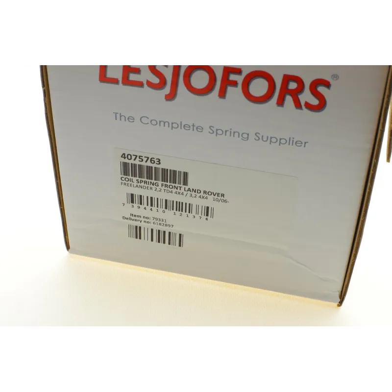 Пружина передня LESJOFORS 4075763 для Land Rover Freelander 2 2.2 SD4/TD4/3.2 4x4 2006-2014
