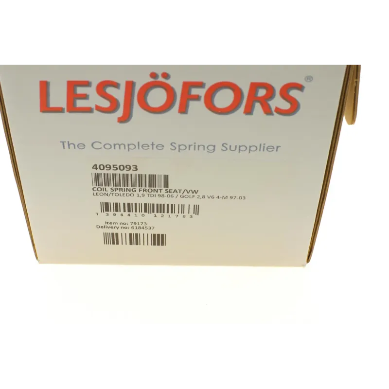 Пружина передня LESJOFORS 4095093 для VW Golf IV 1999-2005, Seat Leon 1999-2006