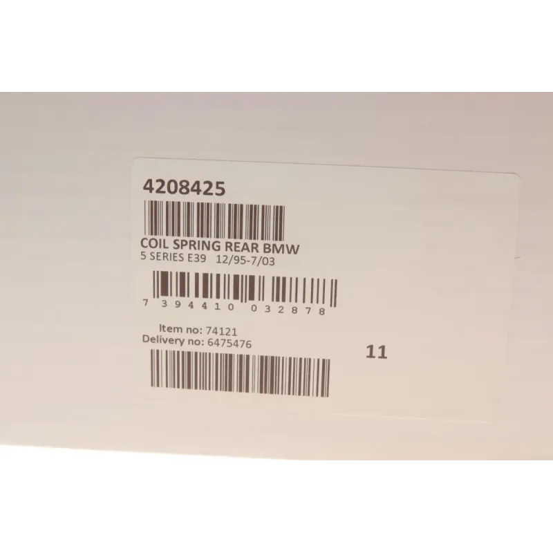 Пружина задня LESJOFORS 4208425 для BMW 5 E39 1995-2003 (седан, без М-тех)