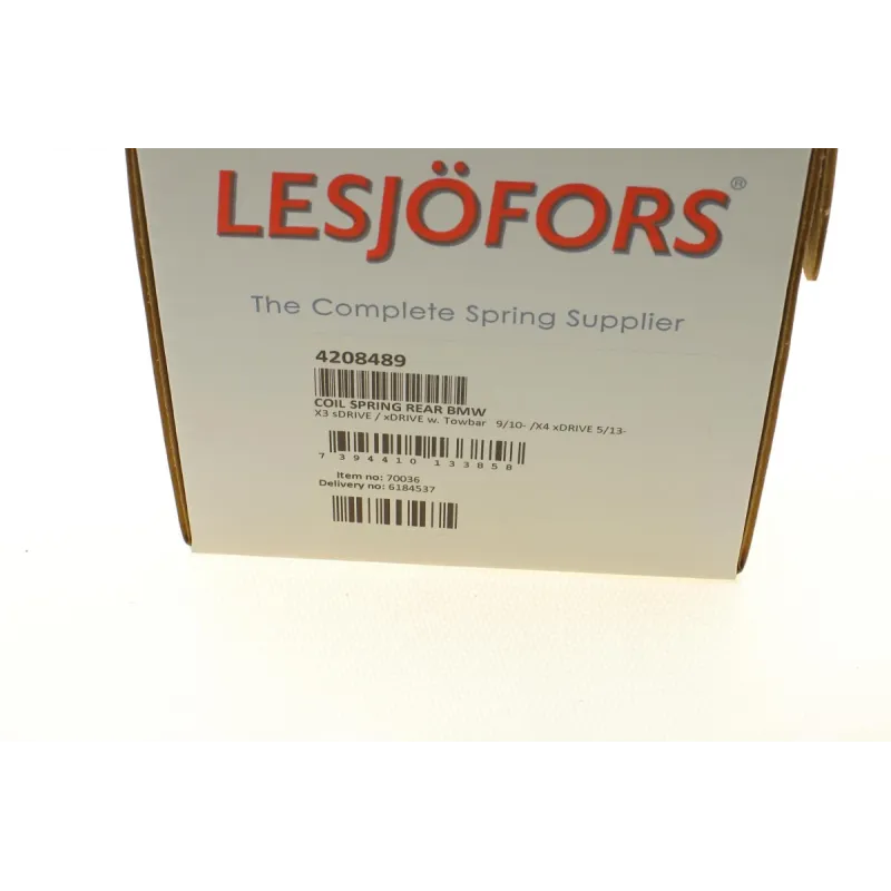 Пружина задня LESJOFORS 4208489 для BMW X3 (F25) X4 (F26) 2010-2018