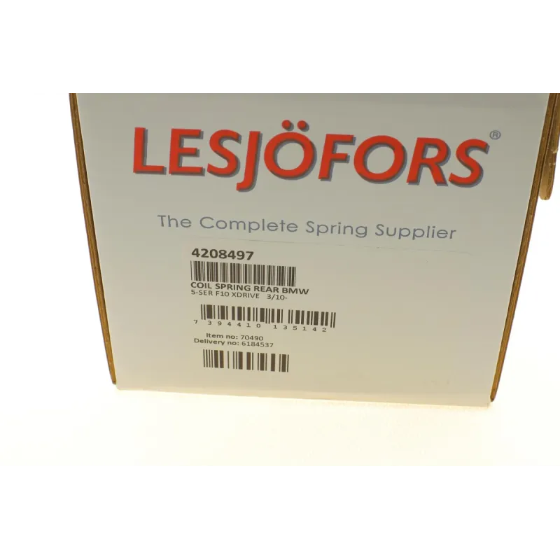 Пружина задня LESJOFORS 4208497 для BMW 5 (F10) 520d-535d xDrive 2011-2016 седан