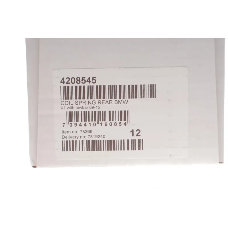 Пружина задня LESJOFORS 4208545 для BMW X1 E84 2009-2015