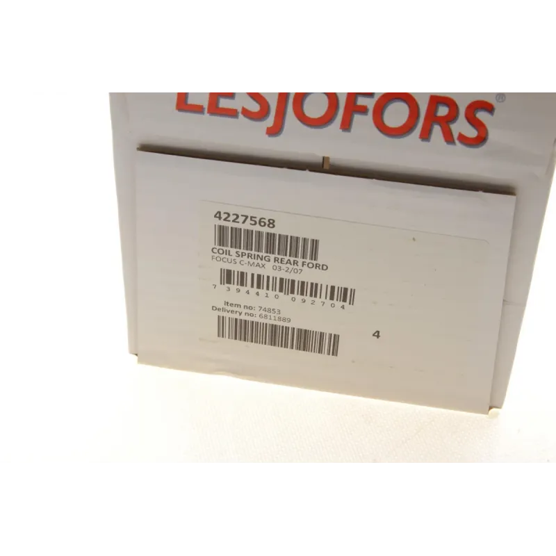Пружина задня LESJOFORS 4227568 для Ford Focus C-Max 2003-2007