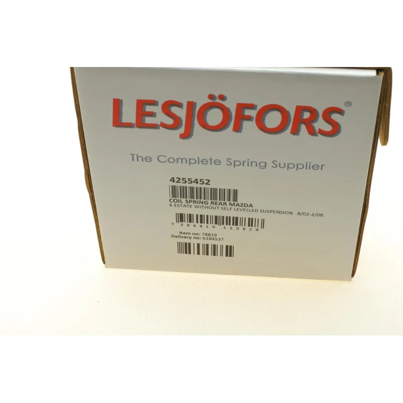 Пружина задня LESJOFORS 4255452 для Mazda 6 Station Wagon (GY) 2002-2007