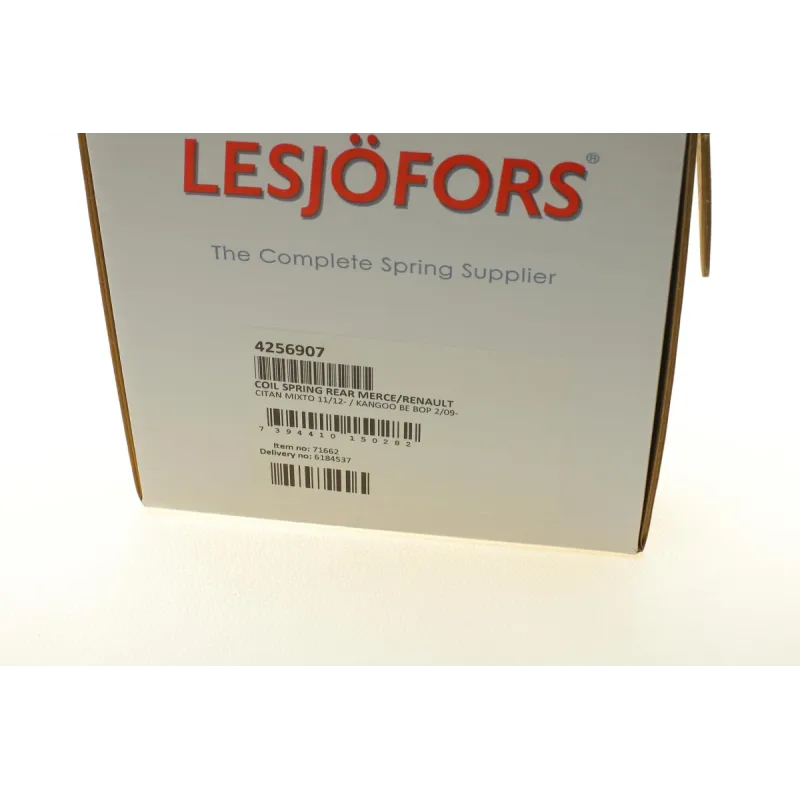 Пружина задня LESJOFORS 4256907 для Mercedes-Benz Citan, Renault Kangoo 2009-2021