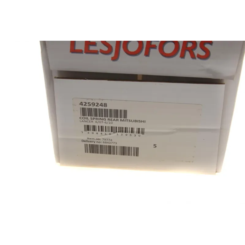 Пружина задня LESJOFORS 4259248 для Mitsubishi Lancer VIII (CY/Z_A) 1.5/1.8/2.0DI-D 2008-2010