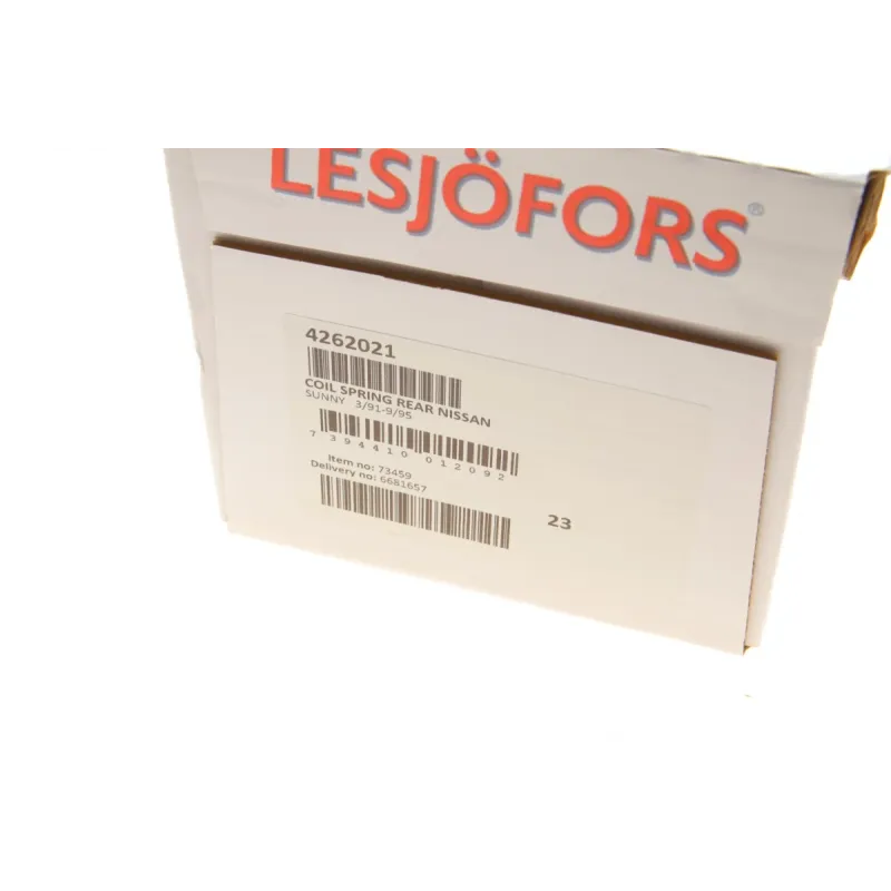 Пружина задня LESJOFORS 4262021 для Nissan Sunny III N14 1990-1995
