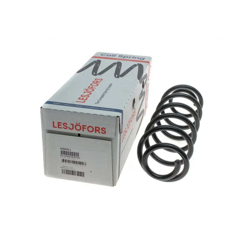 Пружина задня LESJOFORS 4282911 для Skoda Rapid, Seat Toledo, гвинтова