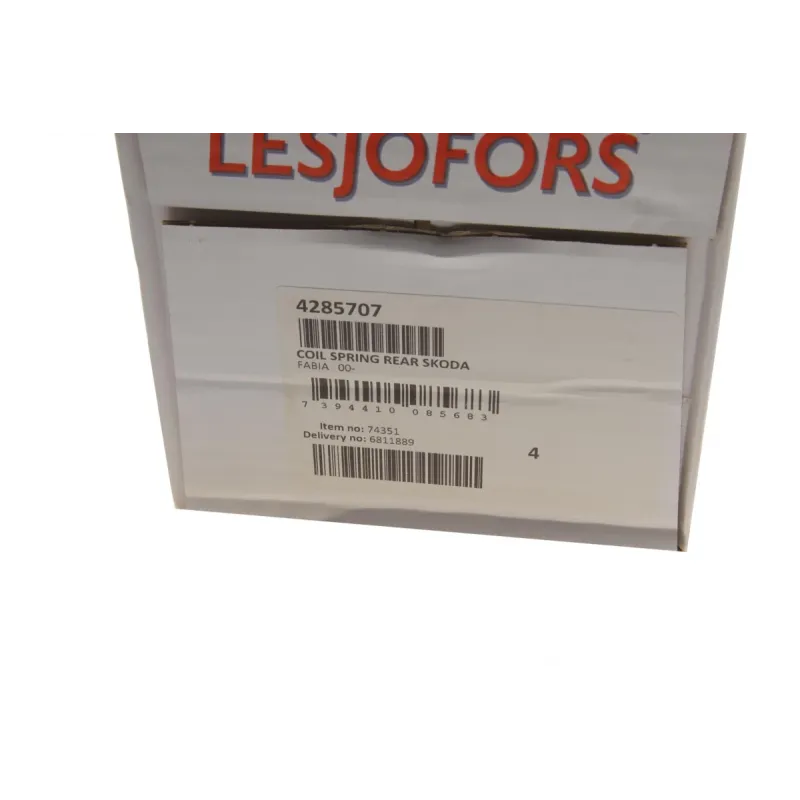 Пружина задня LESJOFORS 4285707 для Skoda Fabia I/II 1999-2014