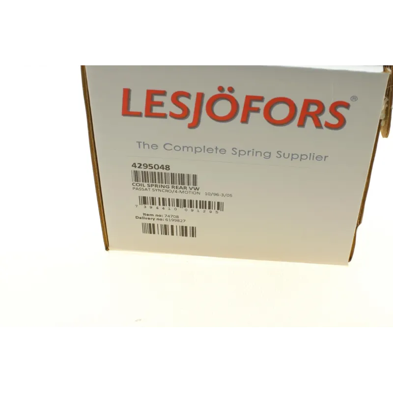 Пружина задня LESJOFORS 4295048 для Volkswagen Passat B5/B5+ 1996-2005 (седан)