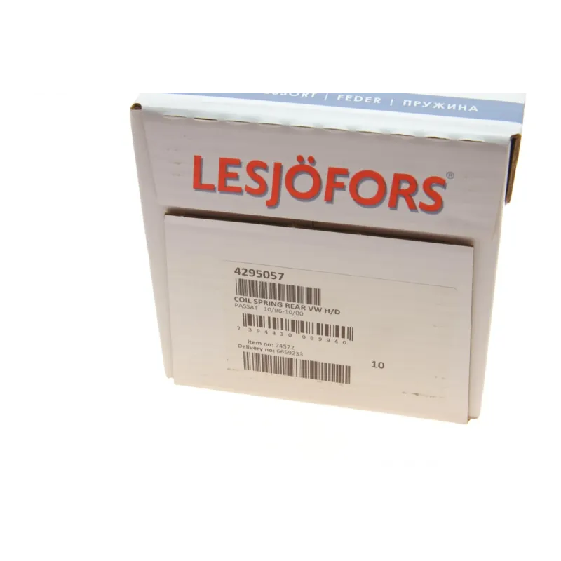 Пружина задня LESJOFORS 4295057 для Volkswagen Passat B5/B6 1996-2005 (седан)