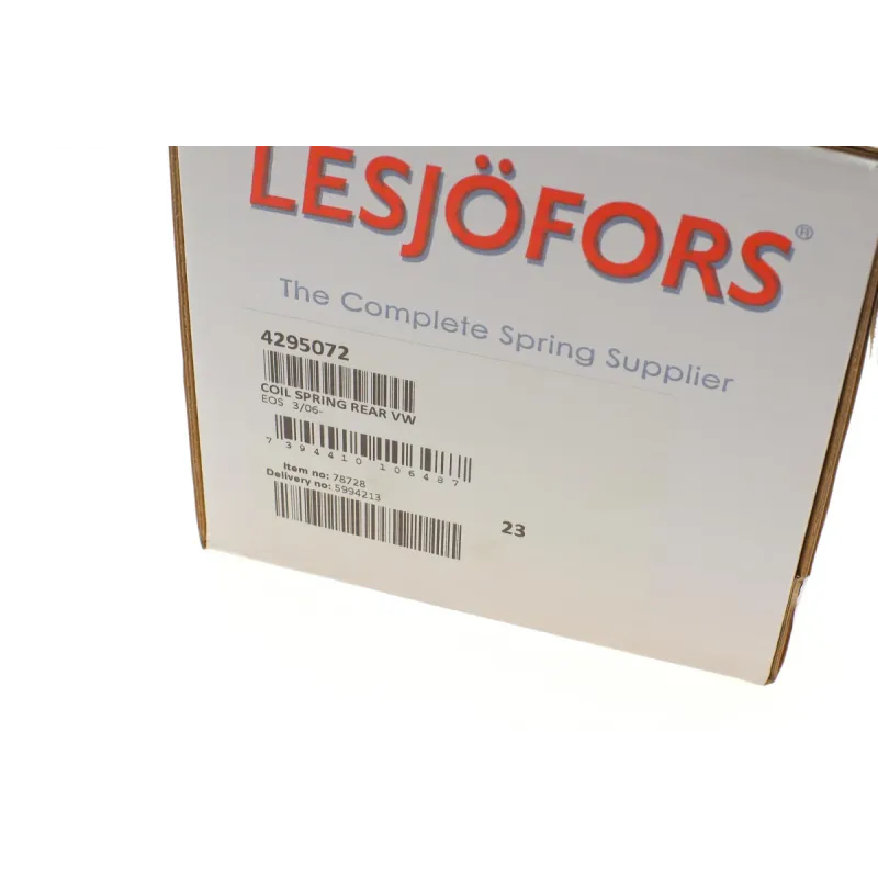Пружина задня LESJOFORS 4295072 для Volkswagen Touran, EOS