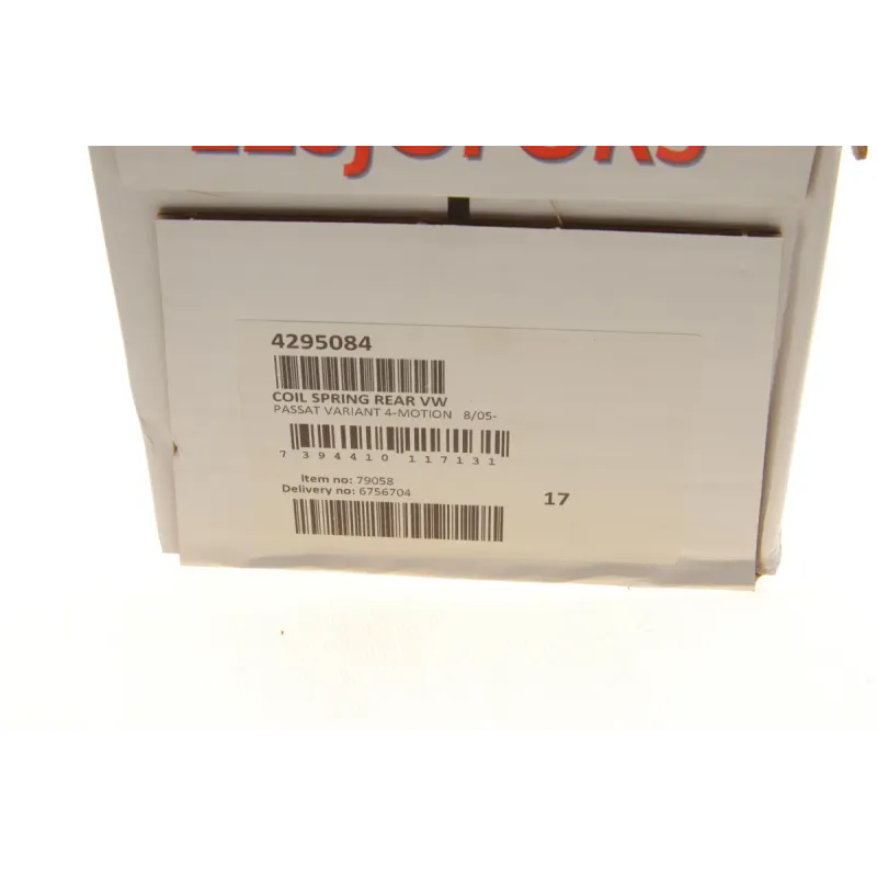 Пружина задня LESJOFORS 4295084 для VW Passat B6/B7, Skoda Superb II, універсал/седан, 2.9 кг