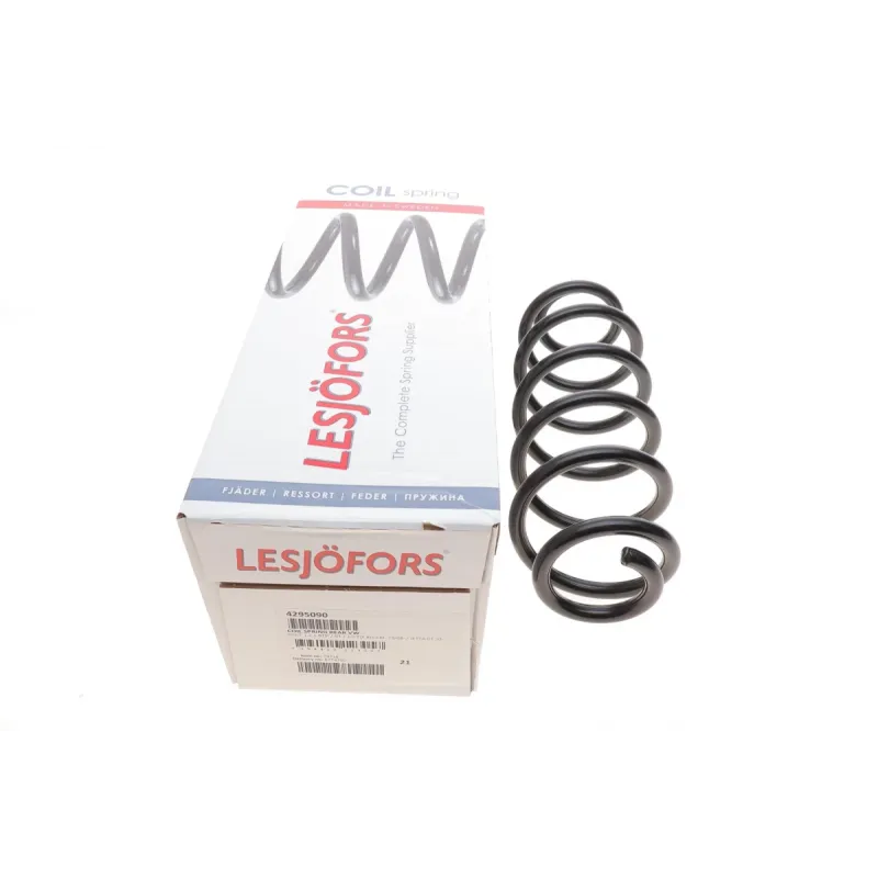 Пружина задня LESJOFORS 4295090 для Volkswagen Golf V/VI, Jetta, Skoda Octavia, Beetle