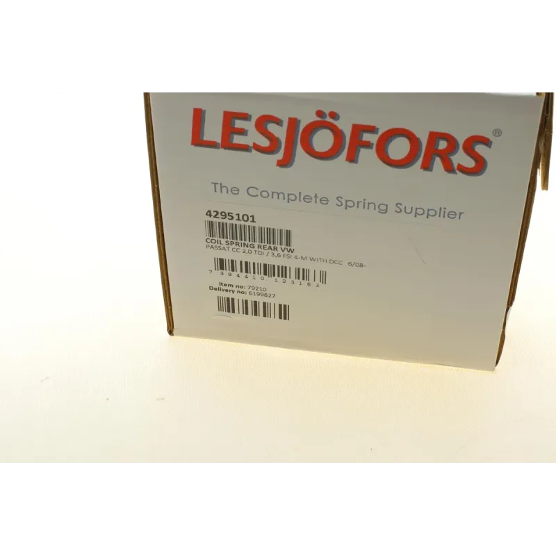 Пружина задня LESJOFORS 4295101 для Volkswagen CC 2008-2016