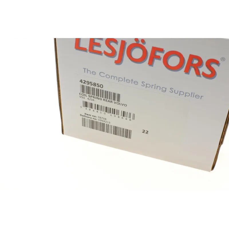 Пружина задня LESJOFORS 4295850 для Volvo V50 (MW) 2004-2012 універсал