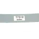 Ресора задня LESJOFORS 5826110 для Fiat Doblo Cargo 2001-, 665/595 мм