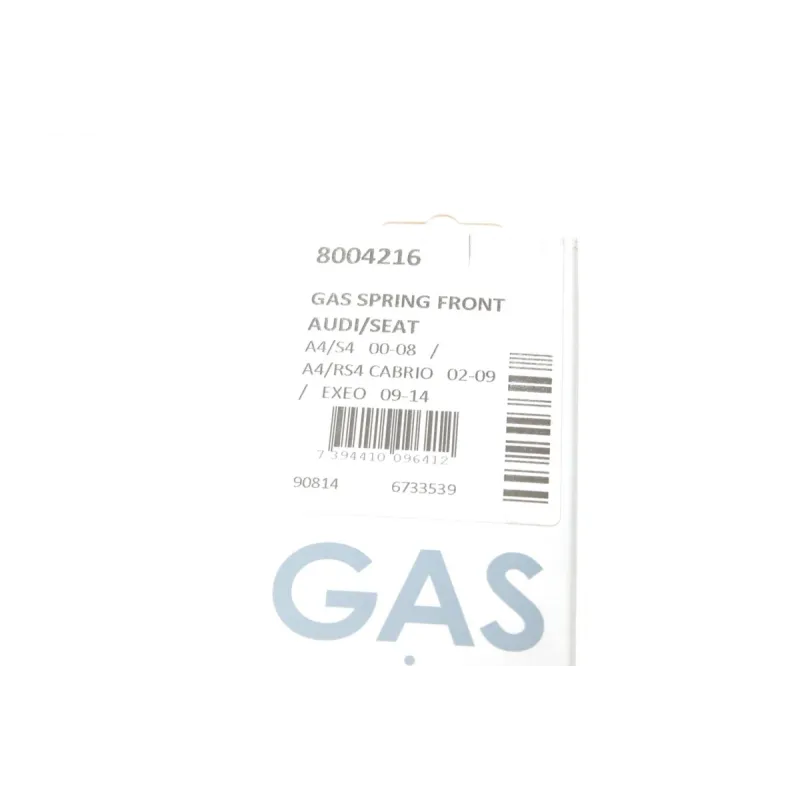 Амортизатор капоту LESJOFORS 8004216 для Audi A4 B6/B7 2000-2008 передній