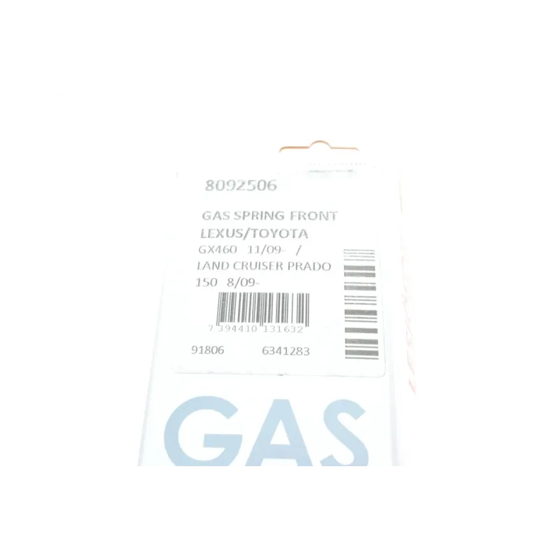 Амортизатор капоту LESJOFORS 8092506 для Toyota Land Cruiser Prado 150, Lexus GX, передній