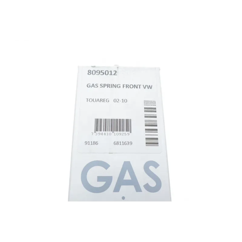 Амортизатор капоту LESJOFORS 8095012 для Volkswagen Touareg 7LA, 7L6, 7L7 2002-2010 передній