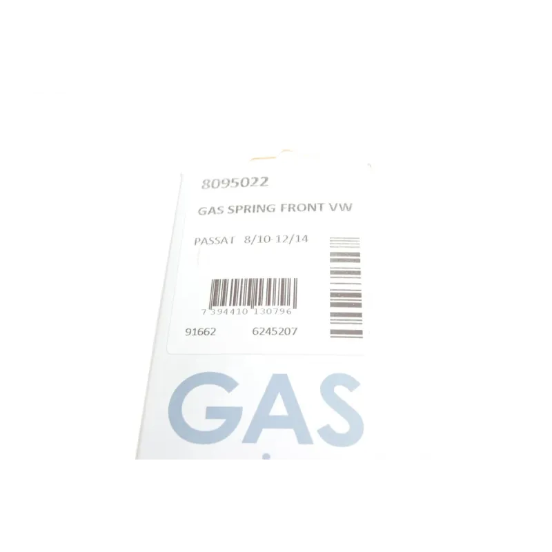 Амортизатор капоту LESJOFORS 8095022 для Volkswagen Passat B7 (362) 2010-2014, передній