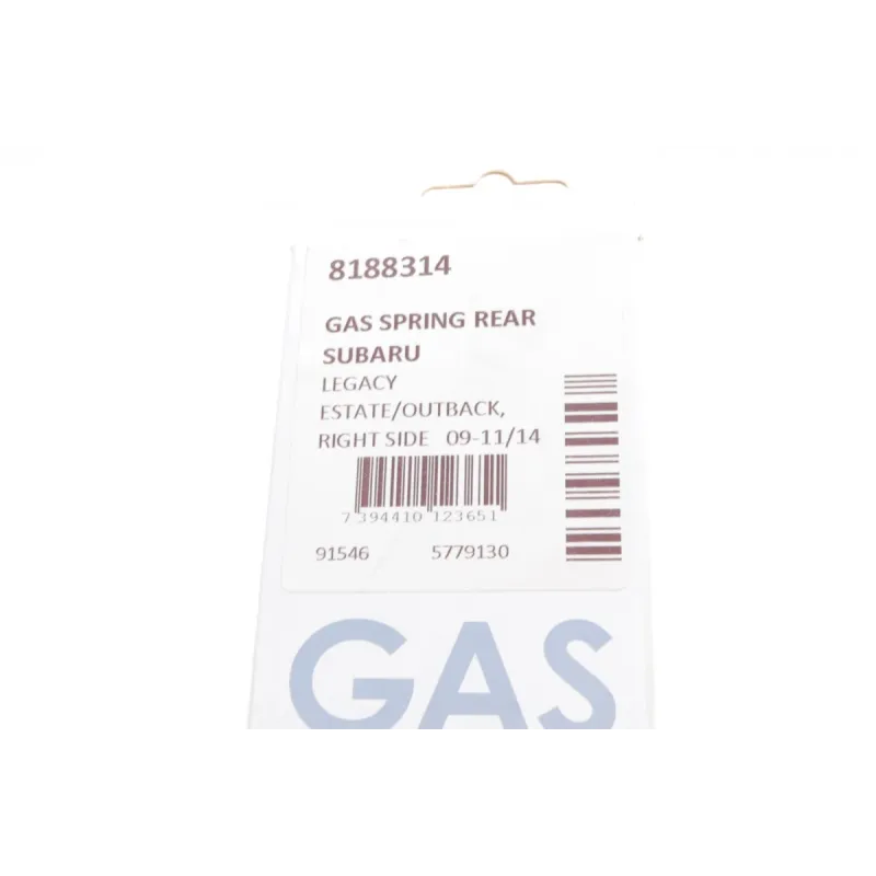 Амортизатор кришки багажника Subaru Legacy V 09-14/Outback 09- (R) (універсал)