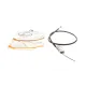 Трос ручника правий LINEX 30.01.82 для Nissan Qashqai J10 2007-2013 (1705 мм)