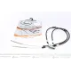 Трос ручника LINEX 32.01.17 задній для Opel Astra F/Kadett E 1984-2005, 1398/825/1288/710 мм