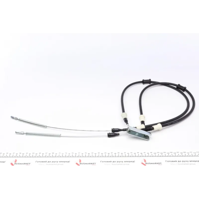Трос ручника LINEX 32.01.17 задній для Opel Astra F/Kadett E 1984-2005, 1398/825/1288/710 мм