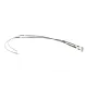 Трос ручника LINEX 32.01.49 задній для Opel Omega A/B 1550/841 мм